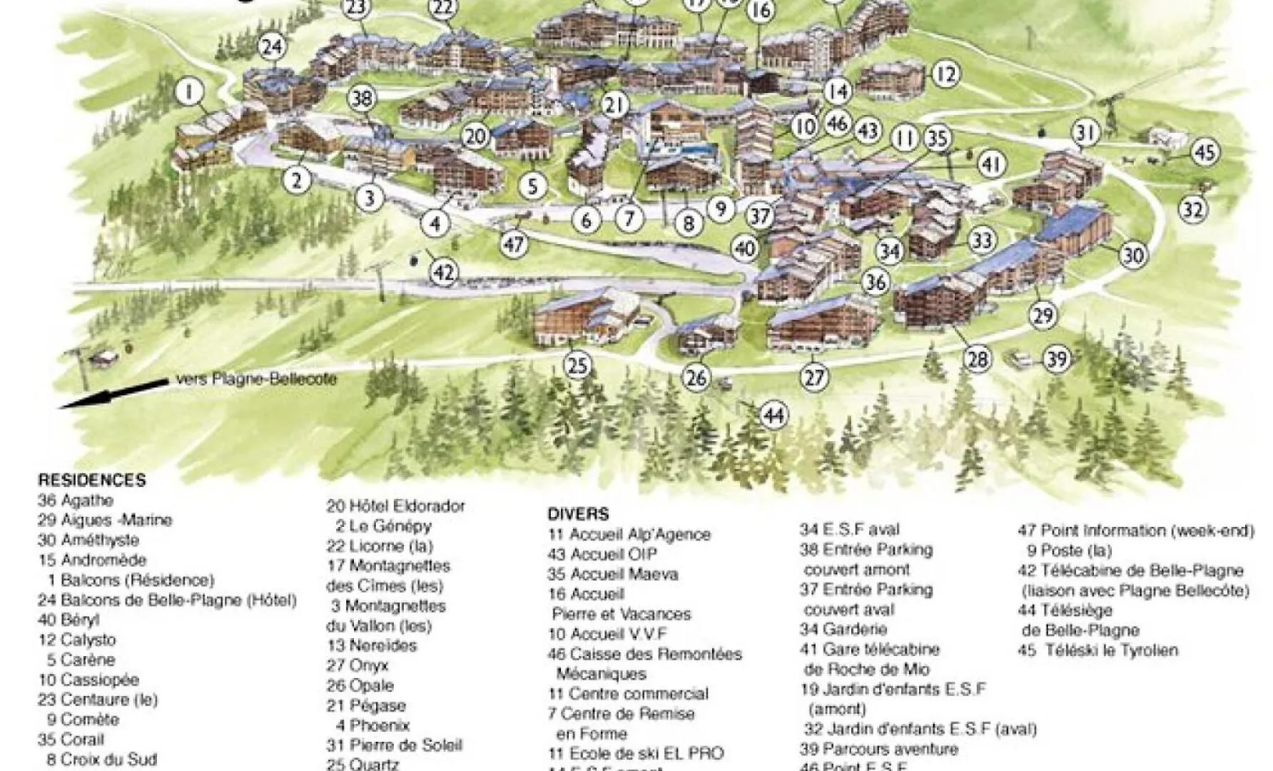 Apartment Residence Themis - Studio Pour 4 Personnes 931 La Plagne